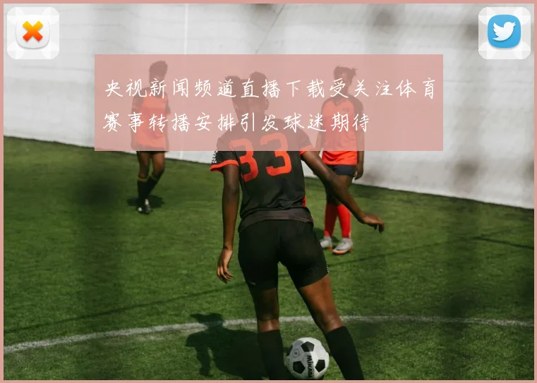 央视新闻频道直播下载受关注体育赛事转播安排引发球迷期待
